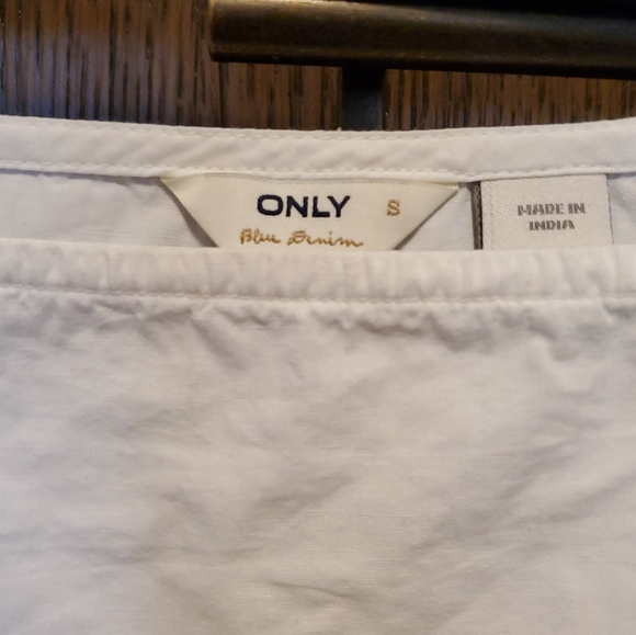 ONLY White Tiered Summer Dress - Picture 3 of 3